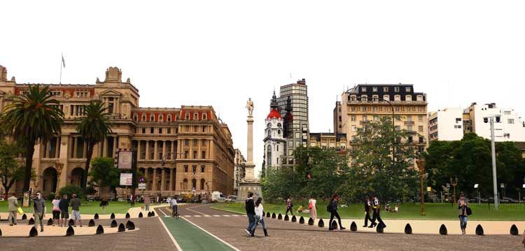 Anuncian que convertiran la zona de Tribunales en peatonal