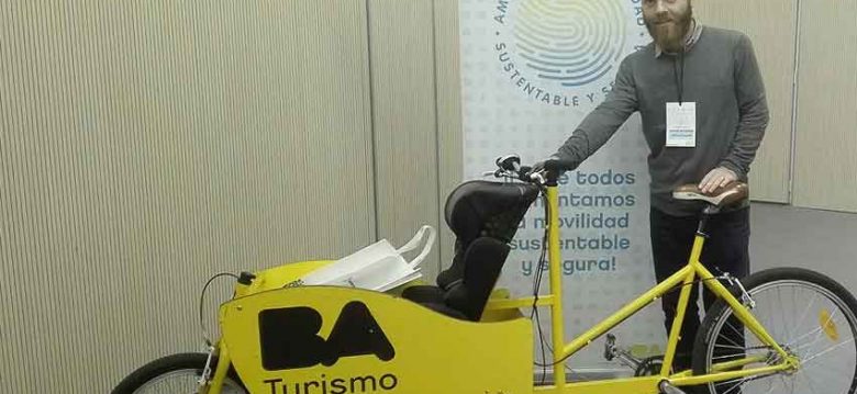 Presentaron la bicicleta familiar en los Premios de Movilidad Sustentable