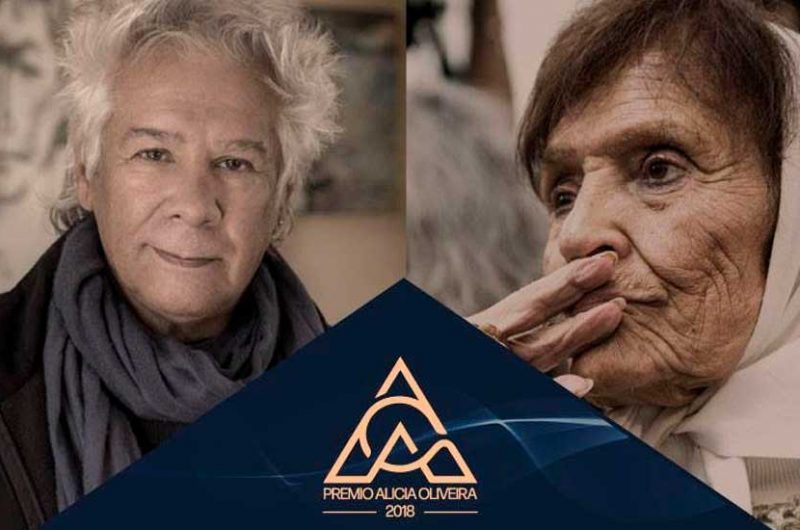 Taty Almeida y Víctor Heredia recibirán el premio Alicia Oliveira