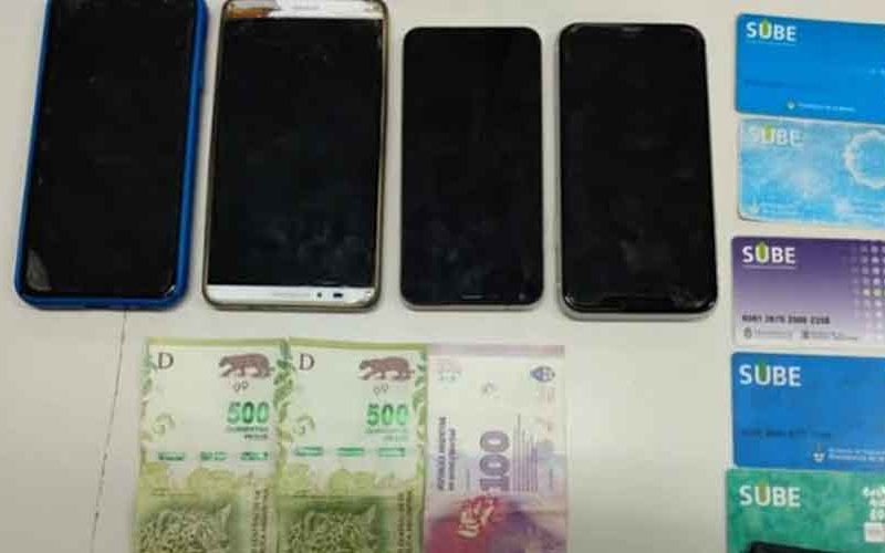 Capturan a banda de ladrones de celulares en boliche