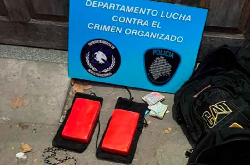 Cayeron dos dealers en Liniers con 4 kg de cocaína