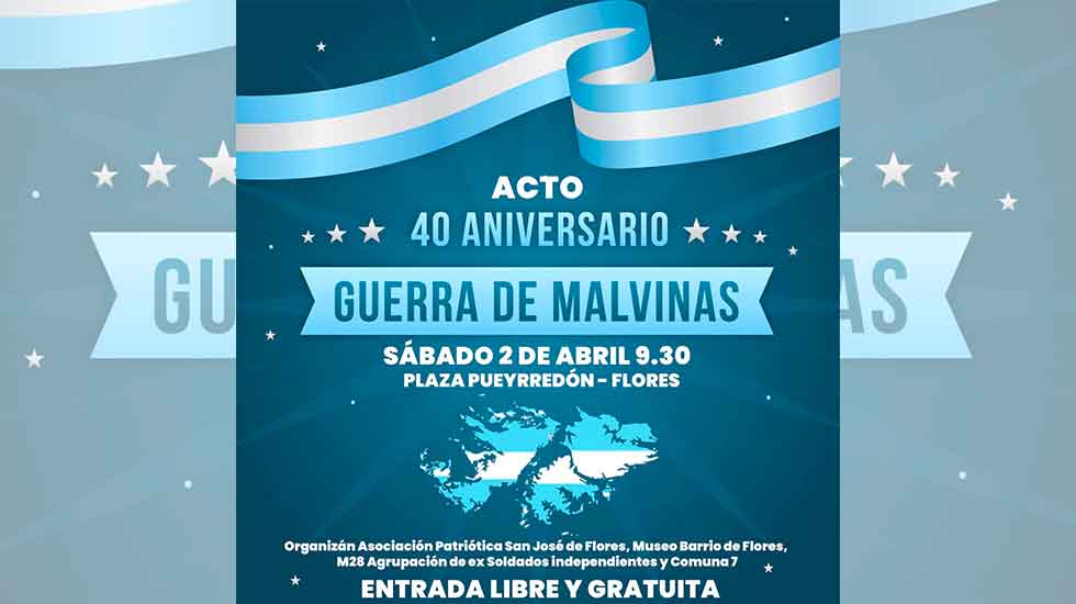 Acto Homenaje 40ª aniversario de la guerra de Malvinas