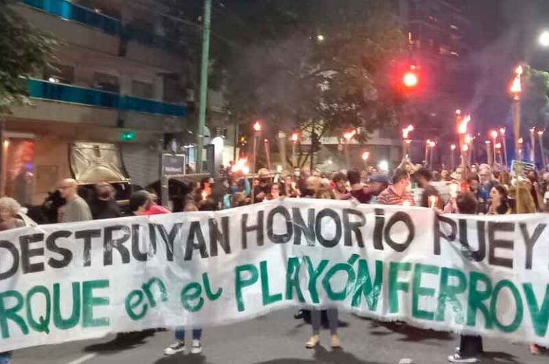 Vecinos contra el Parque Lineal Honorio Pueyrredón