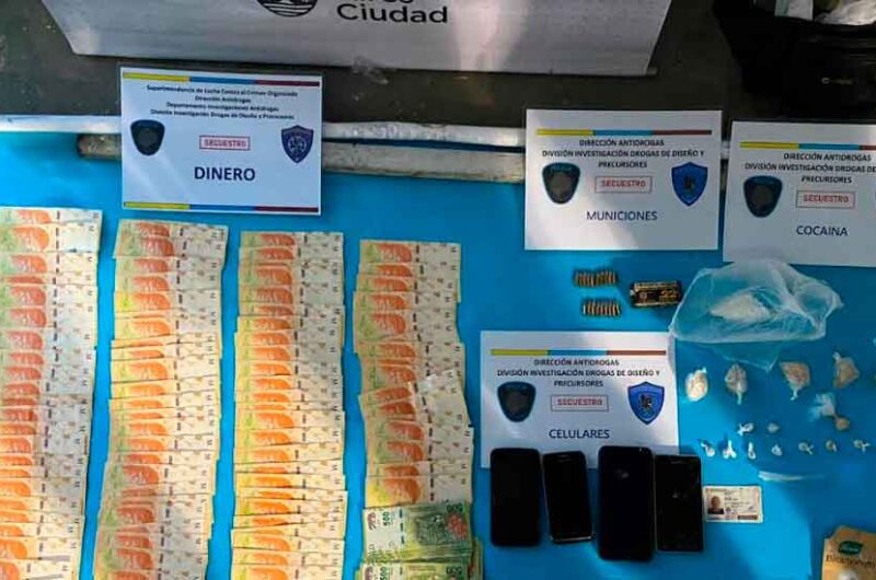 Fue desbaratado el “taller de la droga”