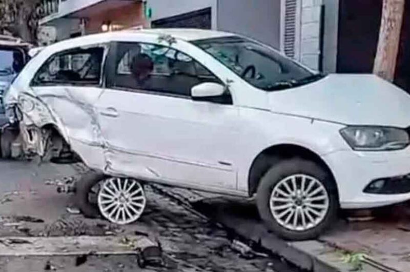 Caballito: dos choques involucraron a siete autos