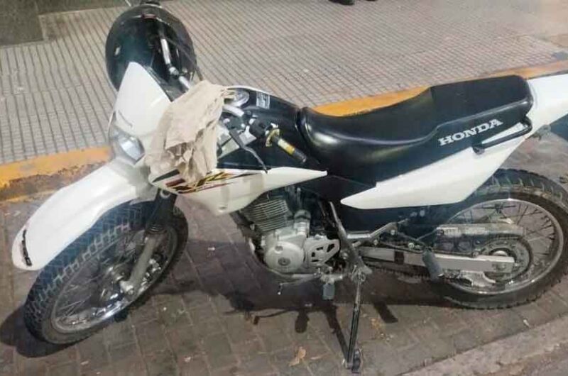 Robo: Caen dos motochorros en el centro porteño