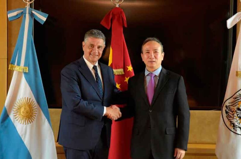 El Jefe de Gobierno se reunió con el embajador de China