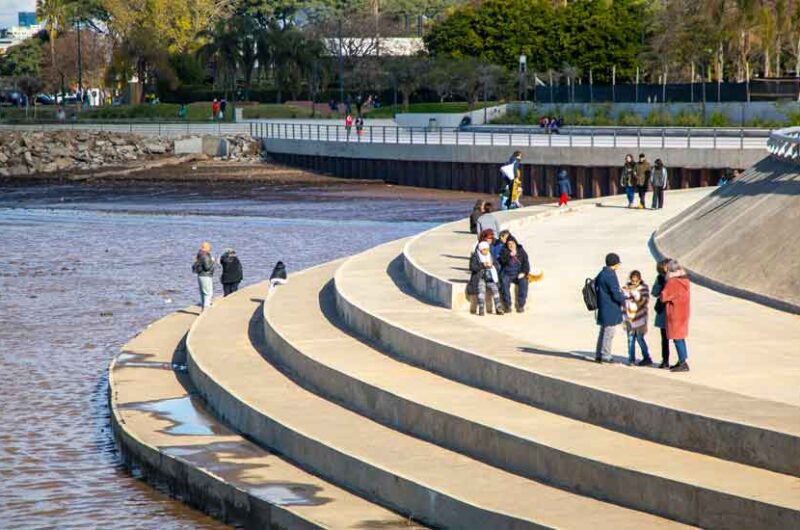 Se inauguró un nuevo espacio a la vera del Río de la Plata