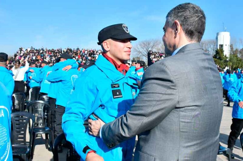 Se sumaron 851 policías en las calles para reforzar la seguridad