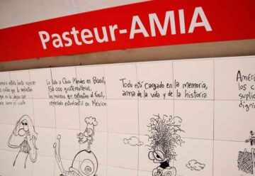Terminó la renovación y reabre la estación Pasteur-AMIA