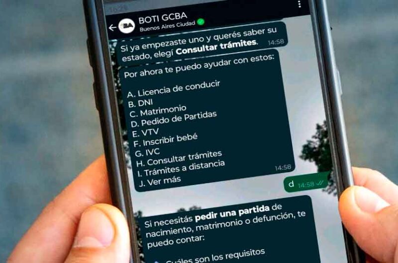 Trámites para solicitar las partidas a través de BOTI