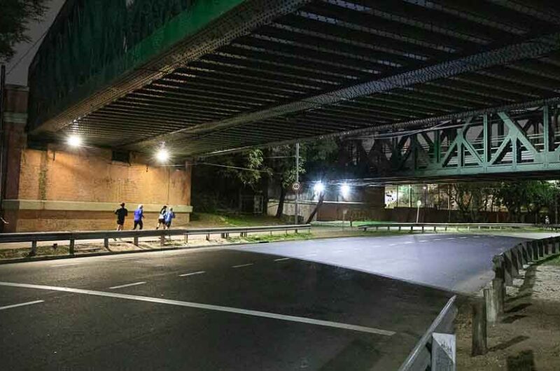 Recambio de luminarias: mayor seguridad en la Ciudad