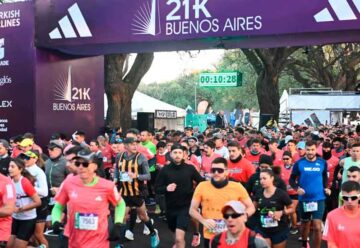 La Media Maratón de Buenos Aires tuvo el récord de 25 mil corredores