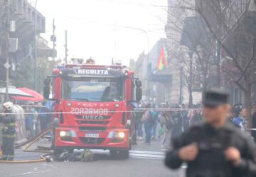 Gran Incendio en cuatro locales en Balvanera