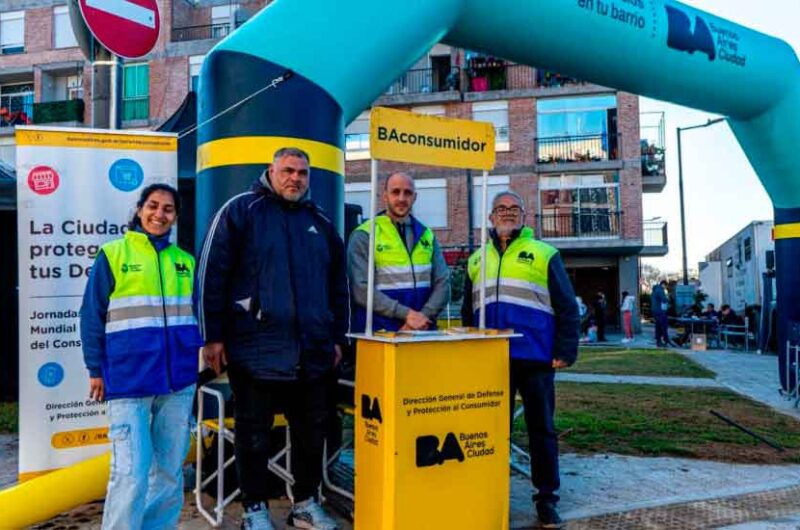 Las oficinas móviles atienden en Caballito y Villa del Parque