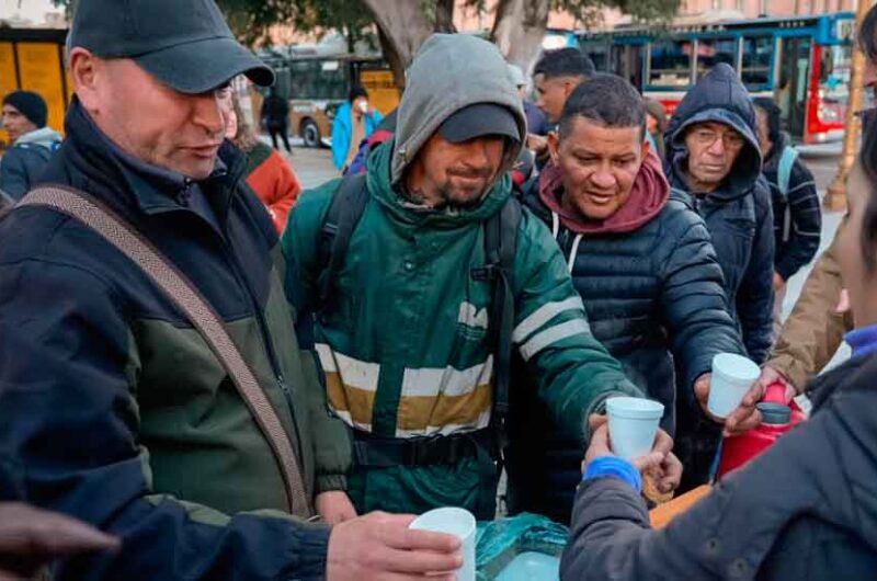 Jornada solidaria para personas en situación de calle