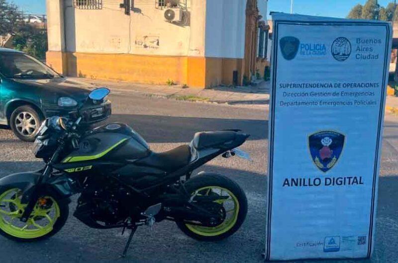 Dos menores en moto detenidos por escaparse de un control