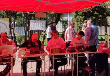 Homenaje radial Radioaficionados voluntarios de guerra